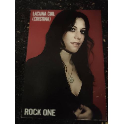 Carte Postale Colorée "Lacuna Coil"Années 2000.