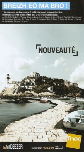 Plv 14x25cm Cartonnée Rigide Breizh Eo Ma Bro Bretagne Kersauson 2017 / Magasins Fnac