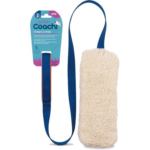Teppc-Chase & Crinkle Coachi, Pour Jeux De Poursuite, Tout Doux, Léger, Sûr Et Amusant, Pour Dressage Avec Récompense, Rappel, Stop Morsures Et Mâchonnements, Idéal Pour L¿Agilité. Pour Chiens Et Chi