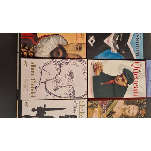 Lot De 4 Albums Pléiade Au Choix : Casanova, Montaigne, Mille Et Une Nuit, Duras, Beauvoir, Cocteau , Shakespeare , Queneau, Cendars, Verne, Moliere, Graal, Claudel, Breton, Diderot