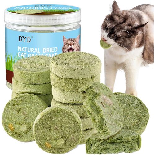 Kalanka-Herbe À Chat Lyophilisée - Friandises Pour Chats, Nourriture Nutritive, Aide À Expulser Les Boules De Poils, Protège L'estomac Et Les Intestins Du Chat