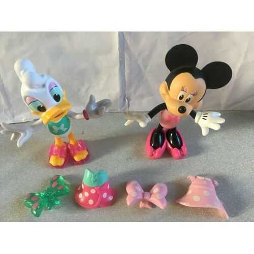 Mini poupées disney minnie et daisy bowtique ( boutique ) 13/14cm