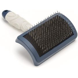 Jgd-Brosse Slicker À Tête Incurvée Pour Le Toilettage Des Chiots Et Des Chiens, Permettant Aussi D¿Enlever Les Poils Morts