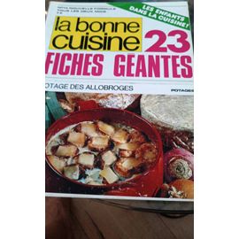 La Bonne Cuisine 23 Fiches Géantes N.14