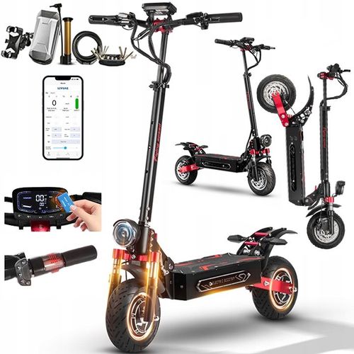 Trottinette Électrique Boyueda Q7 Pro Max- Double Moteurs 3200w - Vitesse 70km/H - Batterie 60v 28ah - Autonomie 100km - Nfc+App