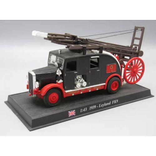Camion De Pompier De Collection - 1:43 1939  Leyland Fk9, Del Prado Collection