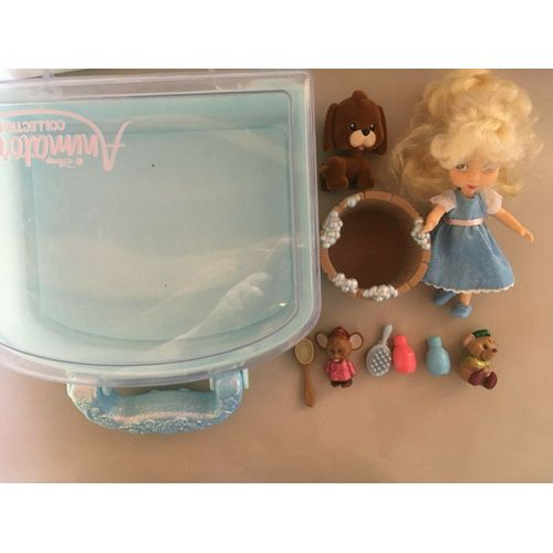 Coffret mini poupee disney animators disneyland paris disney store : cendrillon