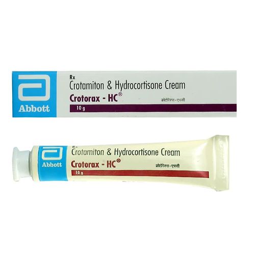 Crotorax-Hc 10% Cream, 10gm (Pack Of 3) 