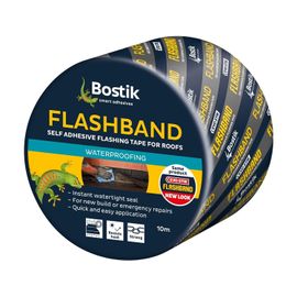 ASFASFq-Flashband Ruban adhésif clignotant pour toits, fournit un joint étanche instantané, couleur : gris, 100 mm x 10 m