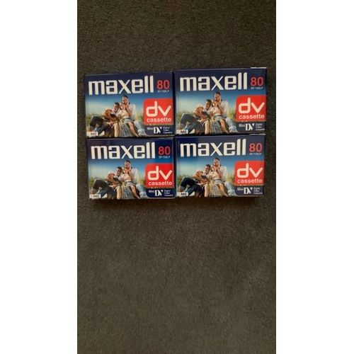 cassettes maxell mini dv 80