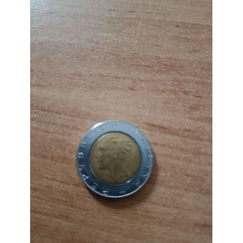 Pièces De Monnaie Lire 500