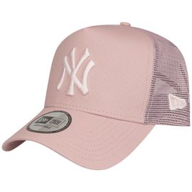 New Era Snapback Trucker Cap - New York Yankees Dirty Rose
