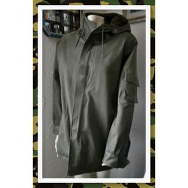 Parka Militaire Micro Poreuse Avec Doublure Et Capuche - 88c
