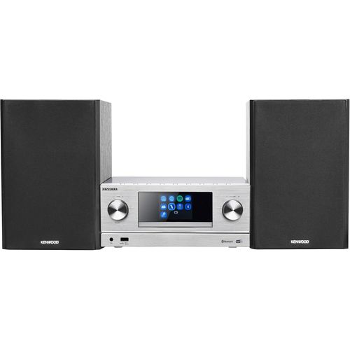 SUBZONAL-M-9000S-S Micro système Hi-FI avec CD, Dab +, Radio Internet, Spotify, FM, Bluetooth, USB et Grand écran Couleur TFT
