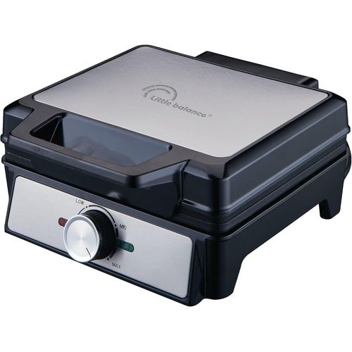 Subzonal-8816 Power Gaufres 1600, Gaufrier Électrique, Plaques Anti Adhésives, Sans Pfas, Véritable Gaufre Liégeoise, Épaisse, Moelleuse Et Croustillante, Poignée Froide, 1600 W, Noir