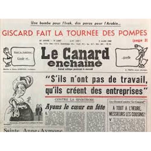 Journal - Le Canard Enchaîné N° 3097 Du 5 Mars 1980
