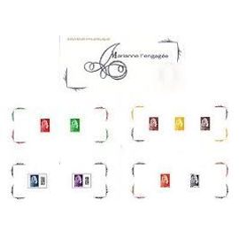 Marianne L'Engagée Blocs Souvenir N° 145 145a 145b 145c Année 2018 N° 5253 5252 5257 5258 5254 5251 5250 5248 5249 Yvert Et Tellier Luxe (4 Feuillets Dans Leur Encart) Sous Blister