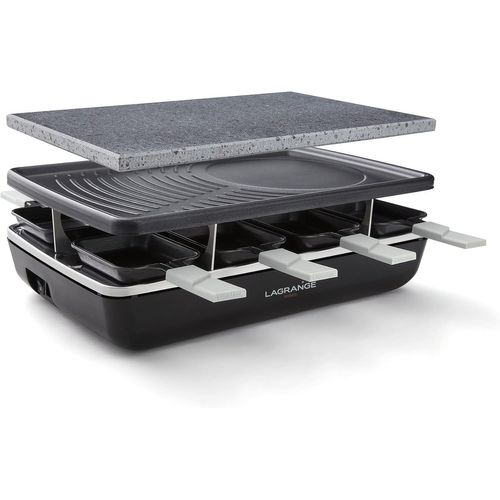 Raclette Element Noir Grill + Pierre De Cuisson[BLE9300669]