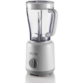 SUBZONAL-Blender Breakfast 586, Blender Électrique avec 4 Lames en Acier Inoxydable, 2 Vitesses + Fonction Pulse, Pieds Antidérapants, Couvercle Supérieur, Capacité de 1,5 L, 500W, Blanc