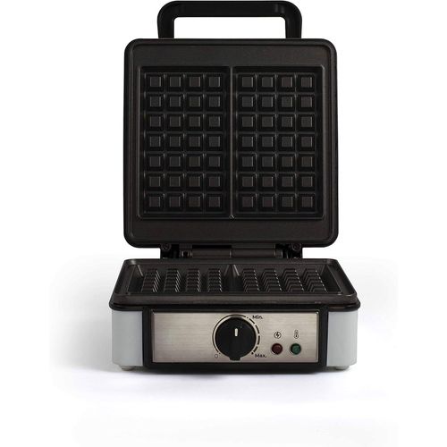 KALANKA-- Gaufrier avec thermostat ajustable DOP206-2 gaufres, revêtement anti-adhésif,1200 W