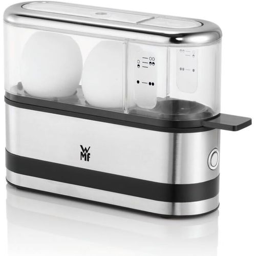 SUBZONAL-WMF Cuit-oeufs, 2 ?ufs, 250 W, Inox 18/10 Cromargan, Tritan sans BPA, KITCHENminis 0415020011