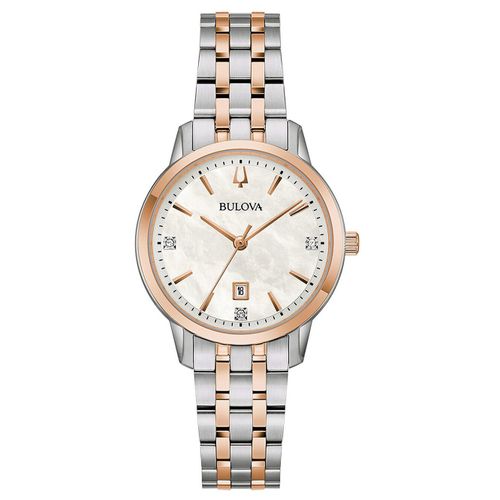 Ladies Watch Bulova 98p213, Quartz, 31mm, 3atm