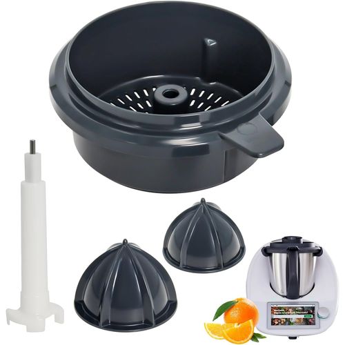 Presse-agrumes Compatible avec Thermo-mixx TM6 et TM5, Accessoires pour Centrifugeuses pour Toutes Sortes D'agrumes, Accessoire pour Thermo-mixx