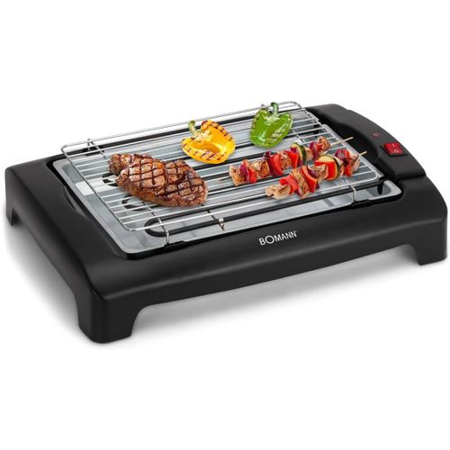 SUBZONAL-BQ1240CB Gril Barbecue Électrique Noir