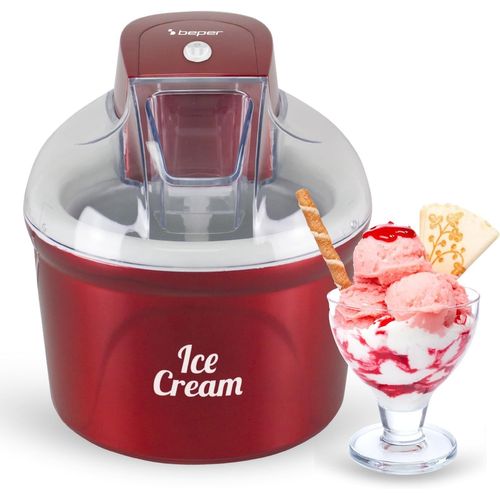 KALANKA-P102GEL002 Sorbetière réfrigérée, Machine à glace, Prépare glaces, sorbets et yaourts glacés, Cuve de réfrigération en aluminium à double isolation, Capacité 1,8 L, Sorbetière