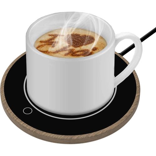 KALANKA-Réchauffe Tasse à Café avec 2 Réglages de Température, Chauffe Tasse électrique, Plaque Chauffante à Café avec Arrêt Automatique après 8 Heures
