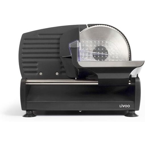 Trancheuse électrique 250W YASHE - Lame Lisse Et Dentée 19 Cm - Épaisseur Réglable 0-15 Mm - Sécurité Verrouillage - 3