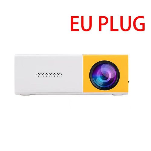 Mini budgétaire portable pour home cinéma,budgétaire laser Smart TV,cinéma 3D,budgétaire LED gingembre pour film - EU PLUG-A86