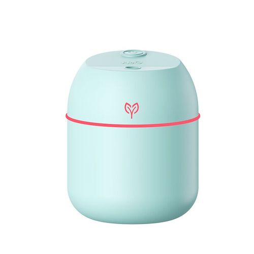 Humidificateur d'air usb à grande quantité de brouillard de 220ML,petit humidificateur de bureau,machine d'aromathérapie intelligente pour la maison et la voiture - Type green