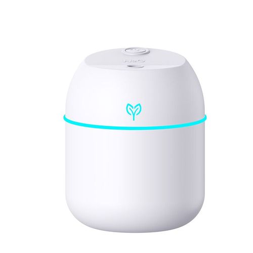 Humidificateur d'air usb à grande quantité de brouillard de 220ML,petit humidificateur de bureau,machine d'aromathérapie intelligente pour la maison et la voiture - Type WHITE