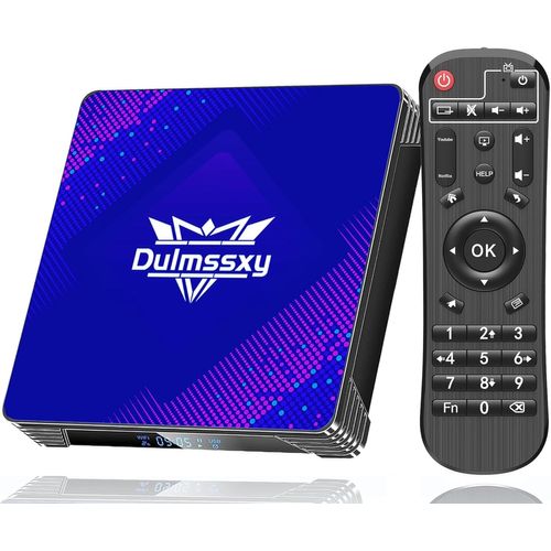 Android TV Box 13.0, Smart TV Box 4K/6K/8K 2Go RAM 16Go ROM,Android Box WiFi 6 with RK3528 Quad-Core 64bit 3D 2.4G/5G WiFi 10/100M Ethernet BT5.0 USB 3.0 DLNA H.265