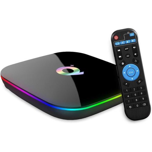 Q Plus Box Tv Box Android 10.0 2 Go De Ram/16 Go De Rom H616 Quad-Core Support 2,4 Ghz Wifi 6K Hd Dlna 3D Smart Tv Box