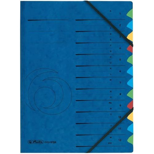 Asas-5001128 Trieur A4 Colorspan Avec Onglets 1-12 Et A-Z 355 G/M² (Import Allemagne)
