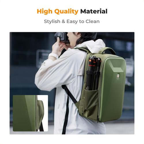 Subzonal-Sac À Dos Rigide Pour Appareil Photo Reflex Numérique Avec Compartiment Pour Ordinateur Portable De 15 À 15,6 Pouces, Étui Étanche Compatible Avec Drone Canon/Nikon/Sony/Dji Mavic
