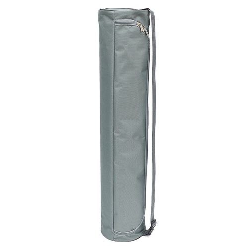 Sac De Rangement Pour Tapis De Yoga, Tissu Oxford, Fermeture éClair éTanche, Porte-Tapis De Yoga Avec Sangle RéGlable Pour Salle De Sport, Gris