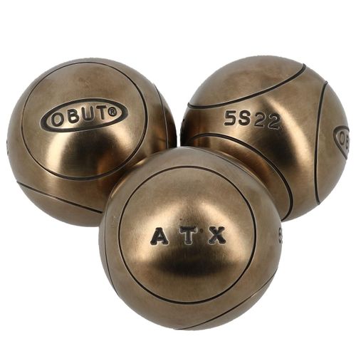 Boules De Pétanque Obut Boules De Pétanque Obut Atx Competition 1 71mm Argent Métalisé 710g