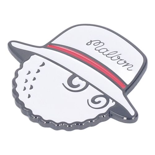 Marqueur De Balle De Golf, Clips De Chapeau Amovibles, MagnéTiques, Antirouille, Pour Femmes, Hommes, Adultes, Blanc