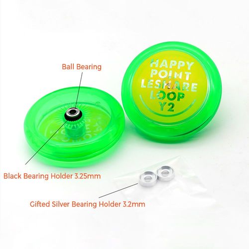 Yo-yo en plastique de boule Yoyo réactive pour le divertissement de débutants d'enfants