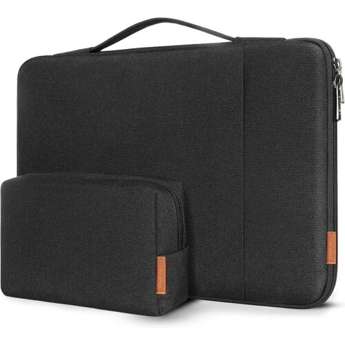 acdsgd-Pochette Ordinateur 15.6 Pouces,Housse MacBook Pro 16 M4 M3 M2 Pro/Max,15-16 Pouces HP Dell ASUS,Sacs et Housses pour Ordinateur,Sacoche PC Portable avec Pochette pour Accessoires,Noir