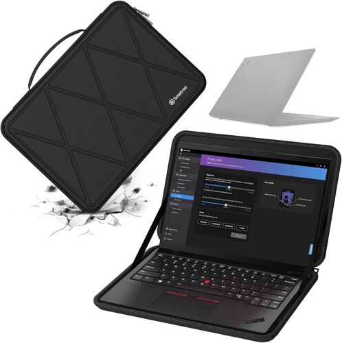 Housse De Protection Rigide En Eva Compatible Avec 13 Pouces Lenovo Thinkpad X1 Nano Gen 3, Pour Thinkpad X1 Nano, Pour Lenovo Thinkbook 13X Gen 2 Ordinateur Portable Sacoche (X802[ZHB1758]