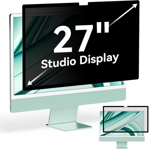 Filtre De Confidentialité Pour Imac 27 Pouces Studio Display, Amovible Protection Ecran Filtre Anti Espion Lumière Bleu Reflet,Computer Privacy Screen Pour Imac 27""[ZHB1207]