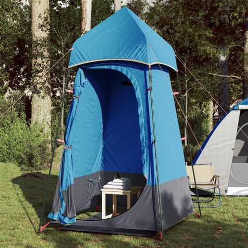 Vidaxl Tente De Toilette Bleu Imperméable