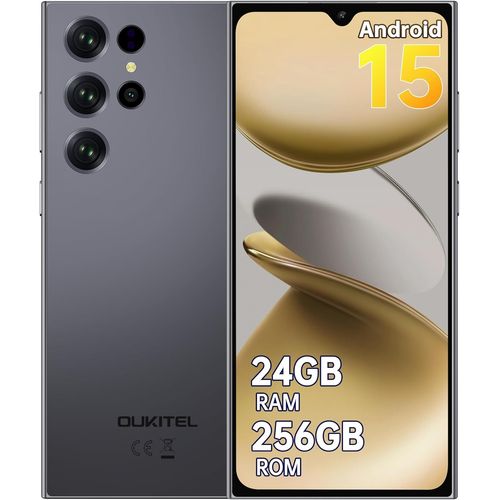 SUBZONAL-C61 PRO - Telephone Portable Android 15 24(816)GO RAM256GO ROM, 90HZ Telephone Portable Pas Cher 4G,5150mAh Smartphone Pas Cher 13MP5MP, 6.88 HD INCELL, Fingerprint/GPS/2Ans Garantie,NOI