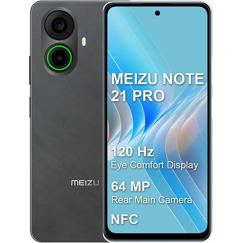SUBZONAL-Note21 Pro 4G Telephone Portable,6.78 120Hz FHD,Caméra Arrière 64MP,Mémoire ROM 256GO RAM 8GO Smartphone,MTK-G99,Dual SIM MicroSD Android 14,5000mAh 30W,NFC,Noir
