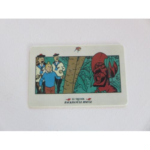 Carte Téléphonique Tele2000 Communications Tintin "Le Trésor De Rackham Le Rouge"