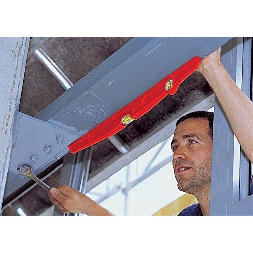 Sola Niveau magnétique en fonte daluminium Forme trapézoïdale 40cm